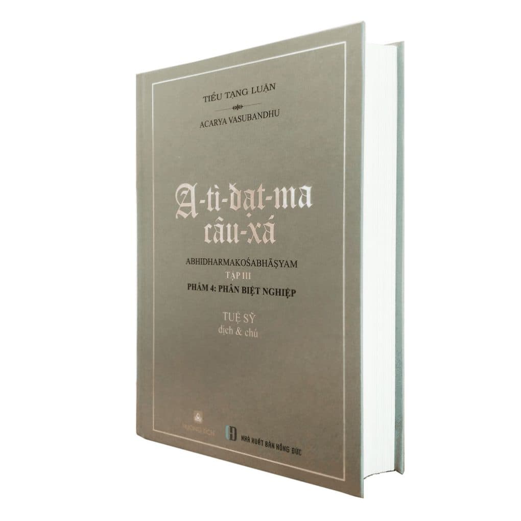 Ảnh bìa A-TÌ-ĐẠT-MA CÂU-XÁ (Tập III: thiên Phân biệt Nghiệp)