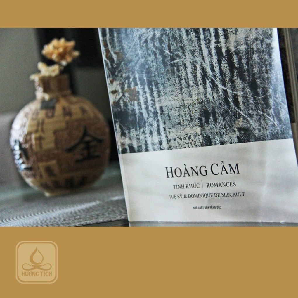 Ảnh bìa HOÀNG CẦM TÌNH KHÚC (Tuệ Sỹ – Dominique de Miscault) – Song ngữ Việt-Pháp, in màu