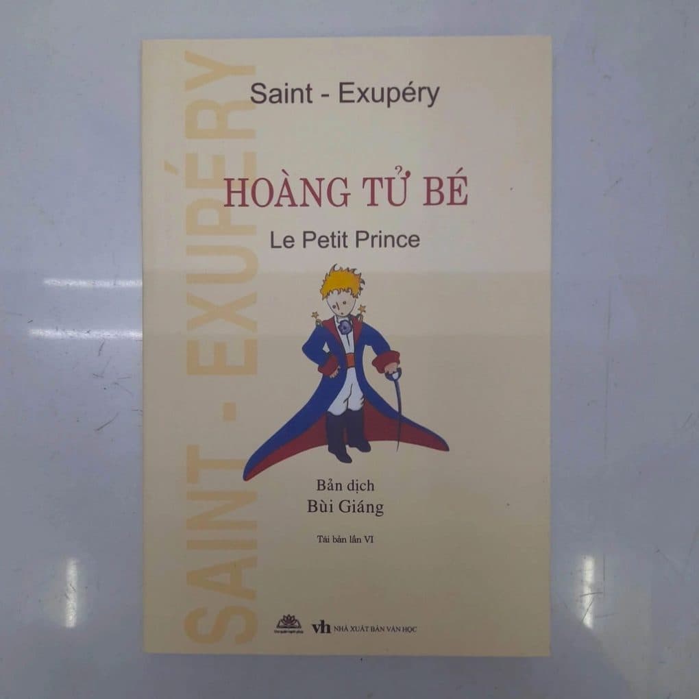 Ảnh bìa HOÀNG TỬ BÉ (Bản dịch Bùi Giáng, Tái Bản 2023)