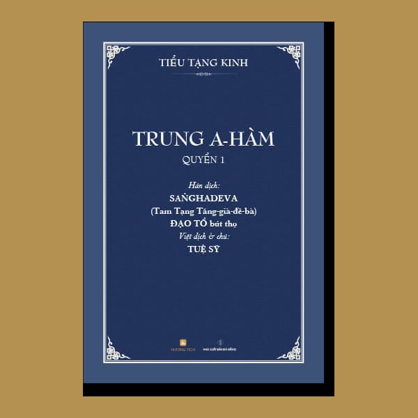 Ảnh bìa TRUNG A-HÀM (Bộ 5 quyển, Tuệ Sỹ dịch và chú)