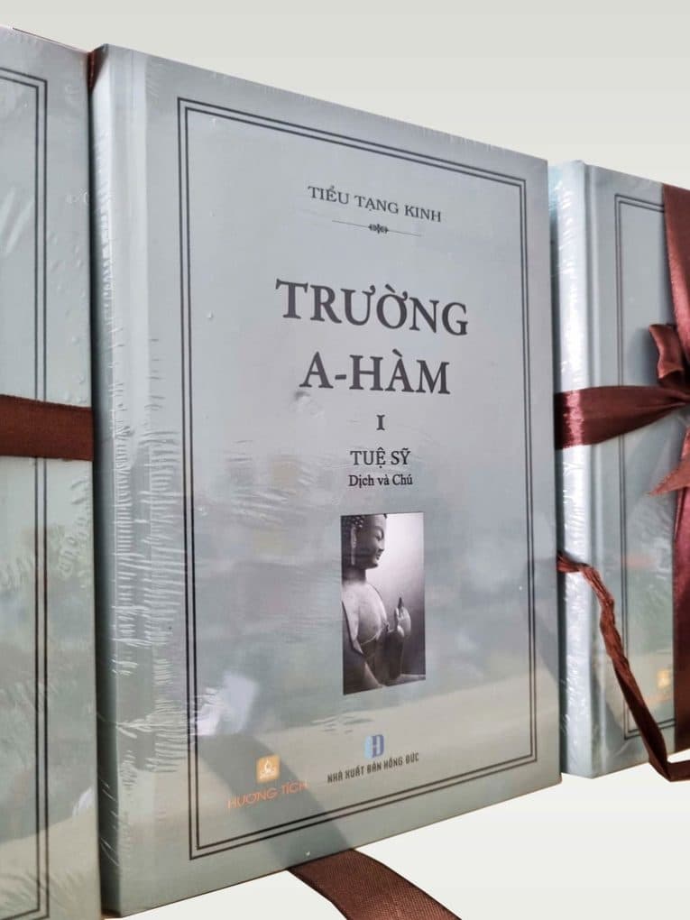 Ảnh bìa TRƯỜNG A-HÀM (Bộ 3 quyển)