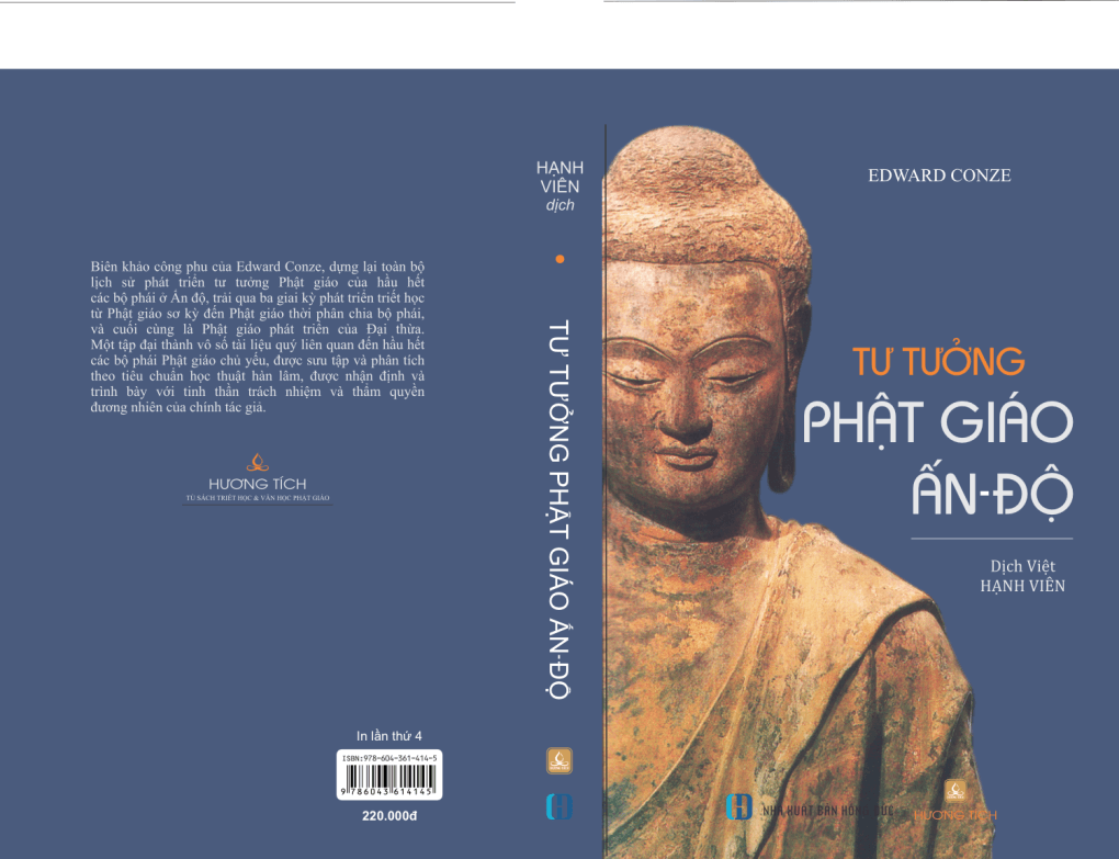 Ảnh bìa TƯ TƯỞNG PHẬT GIÁO ẤN ĐỘ – BUDDHIST THOUGHT IN INDIA